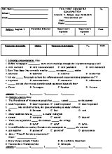 Đề kiểm tra học kì I môn Tiếng Anh Lớp 9 - Năm học 2018-2019 (Có đáp án)